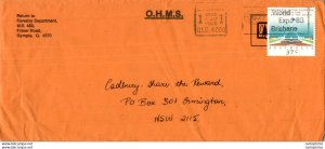 Australia Cover Canberra Forestry department to Ermington