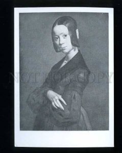 181065 portrait of Pauline Ono by Millet old postcard