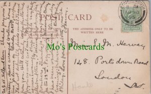 Genealogy Postcard - Hervey or Harvey, 148 Portsdown Road, London GL526