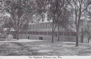 Wisconsin Delavan Lake Highland Hotel 1915