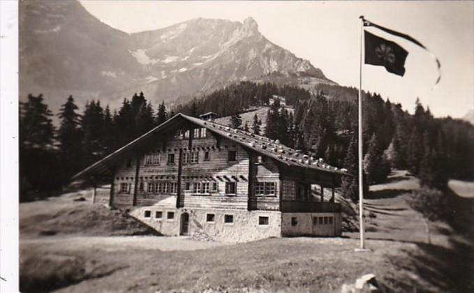 Switzerland Adelboden Our Chalet 1958 Photo