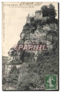 Postcard Old Val d'Amby BROTEL Chateau de la Balme caves