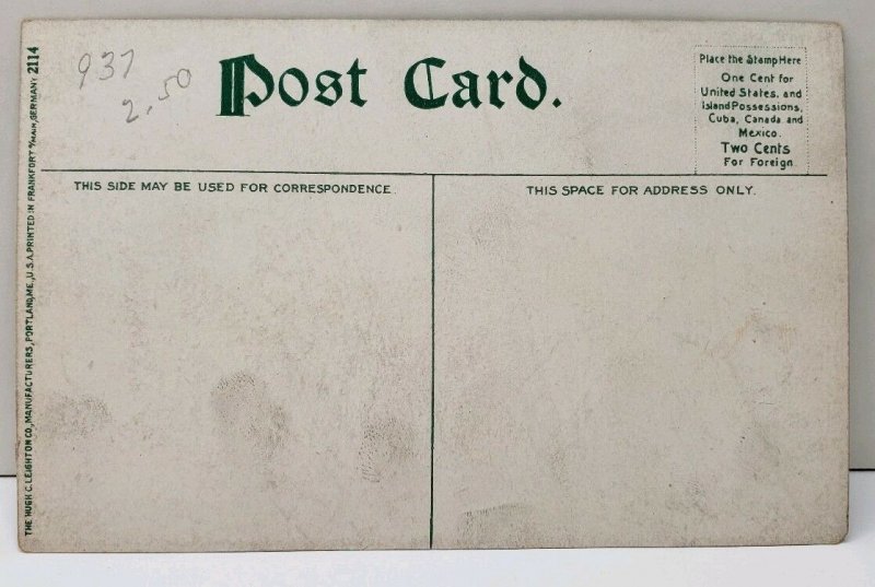 Harrisburg Pa Reservoir Postcard E6 #1