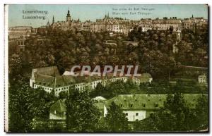 VINTAGE POSTCARD Luxembourg Seen from of Strong ThungenÂ 