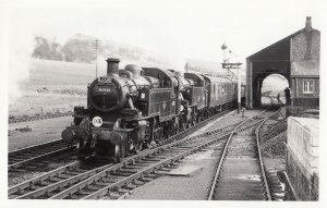 LMS Railway 2-6-2T Class No 41301 41284 Weymouth Maiden Newton Railway Statio...