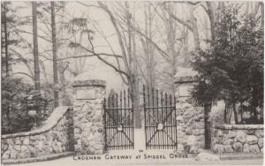 Ohio Postcard Old FREMONT Real Photo RPPC Croghan Gateway Spiegel Grove