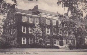 Maine Orono Merrill Hall University Of Maine Albertype