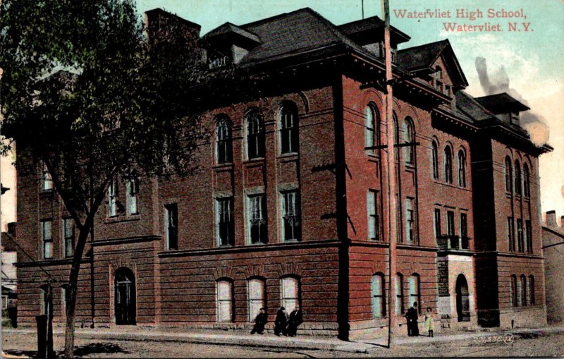 New York Watervliet High School 1908