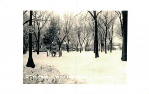 USA Kansas Williamsburg City Park RPPC 05.96