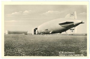 45493 - Germany - VINTAGE POSTCARD -  Aviation - GRAF ZEPPELIN  LZ130 Leipzig