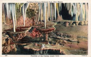 Fountain of the Fairies,Lower Cave,Carlsbad Caverns National Park,NM