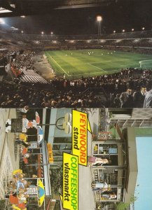 Rotterdam Football Stadium & Fan Shop 2x Holland Postcard s