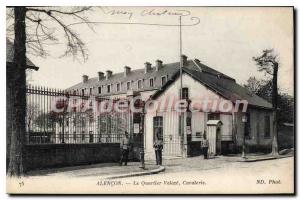 Old Postcard Alencon Valaze the cavalry Quarter