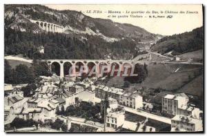 Old Postcard Morez The Netherlands Quartier Le Chateau des Essarts and four v...