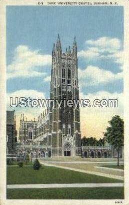 Duke University Chapel in Durham, North Carolina