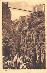 BF36124 la nouvelle passerelle sur le rhumme constantine algeria front/back scan