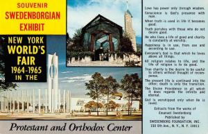 New York Worlds Fair 1964-65 Swedenborgian Exhibit Private Printing PC J46300