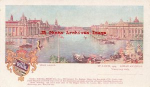 1904 St Louis Worlds Fair, Grand Lagoon, The Regal Shoe Company Advertising