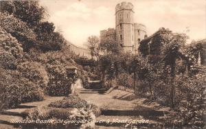 BR79808 windsor castle st george s tower and moat garden   uk