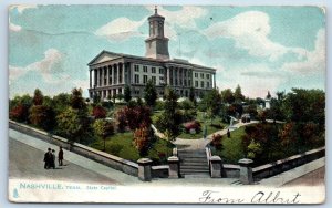 1907 Nashville Tennessee Tuck Vintage Postcard State Capitol Building Posted