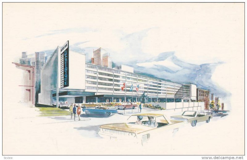 Martinique Hotel Motor Inn, Downtown Montreal, Quebec, Canada, 40-60's
