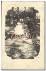 La Rochelle PHOTO CARD Military and child