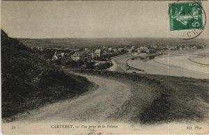 CPA CARTERET - Ruines de la vieille Église (138148)