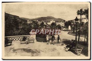 Old Postcard Nice Albert 1st Gardens, and Casino Municipal