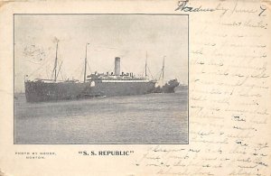 SS Republic White Star Line 1905 