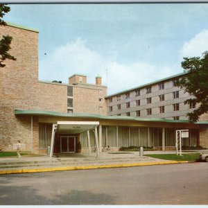 c1960s Iowa City, IA Burge Hall Women's Residence Dorm University UoI PC A241