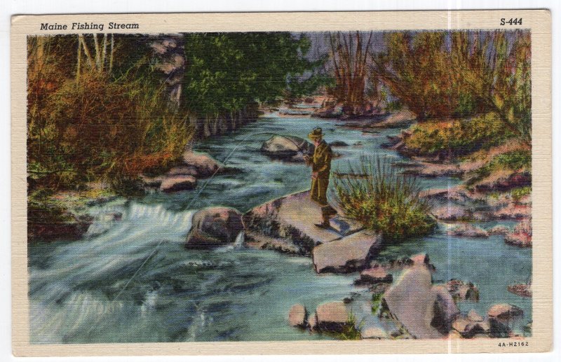 Maine Fishing Stream