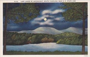 Lake Lanier By Moonlight South Carolina Near North Carolina State Line North ...