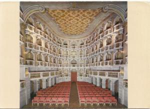 MANTOVA, Teatro Scientifico, Scientific theatre, used Postcard