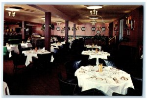 c1960s The Rib Room of Sommerset Hotel, Boston Massachusetts MA Postcard