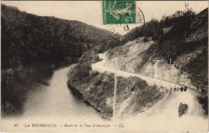 CPA La Bourboule Route de la Tour d'Auvergne (1239232)