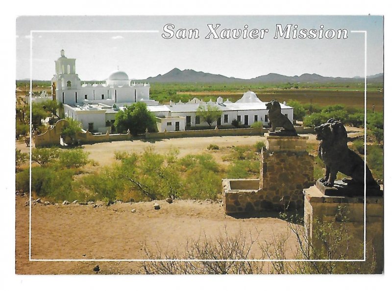 San Xavier Mission Founded 1692 Tucson Arizona 4 by 6
