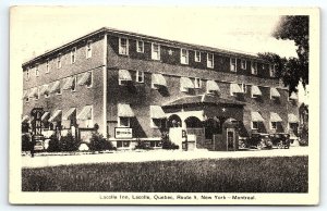 c1920 LACOLLE INN LACOLLE QUEBEC ROUTE 9 NEW YORK-MONTREAL  POSTCARD P3619