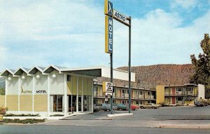 ASTRO MOTEL Cedar City, Utah ROADSIDE Iron County c1960s Chrome Vintage Postcard