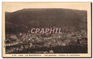 Old Postcard La Bourboule General view tray and Charlannes