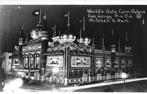 World's only corn Palace real photo Mitchell SD 