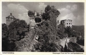 Germany Postcard - Schlob Heidelberg - Gesprengter Turm Mit Tor-Und - Ref ZZ4751