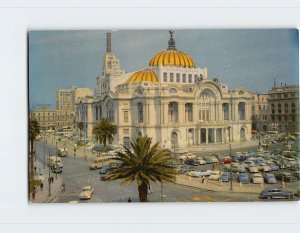Postcard Fine Arts Palace, Mexico City, Mexico