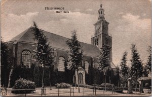 Netherlands Hazerswoude Hervormde Kerk Vintage Postcard C119