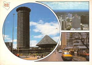 Nairobi, Kenya  CITY SCENES Kenyatta Conference Center  4X6 Continental Postcard