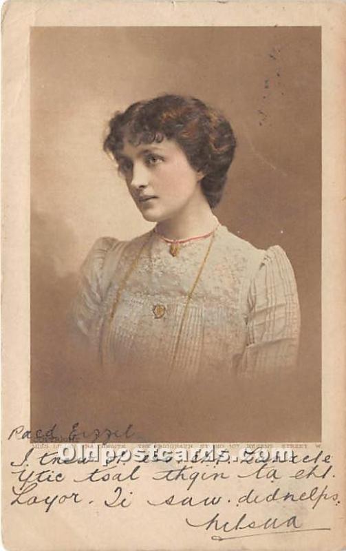 Miss Lilian Braithwaite Theater Actor / Actress Postal Used Unknown 