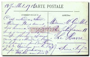 Honfleur Old Postcard The Lieutenancy