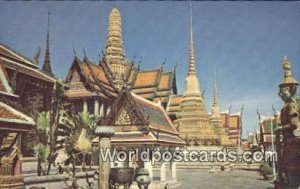 Temple of the Emerald Buddha Bangkok Thailand Unused 