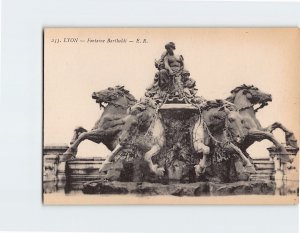 M-198895 Fontaine Bartholdi/Bartholdi Fountain Lyon France Europe