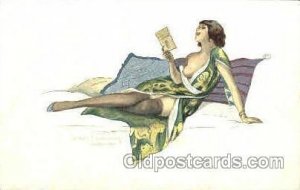 Artist Signed Nude Postcards|Artist C Misc Signed Postcards