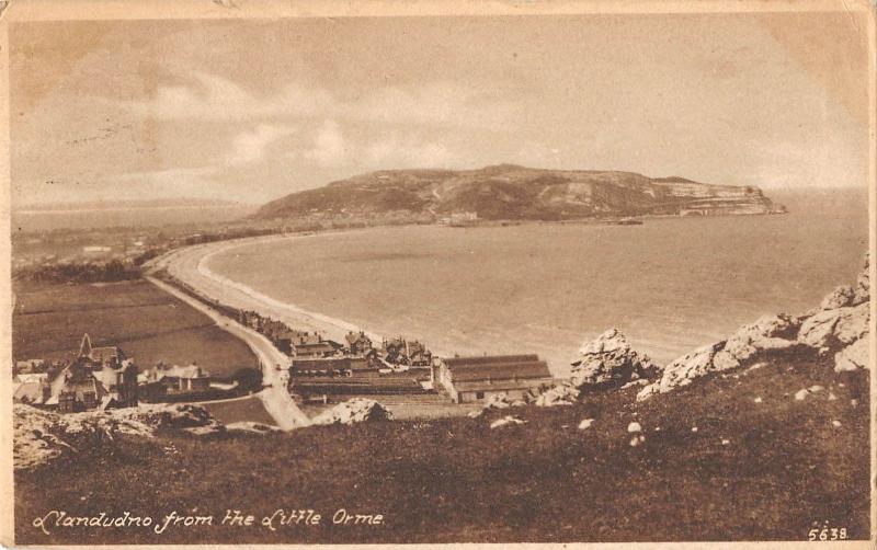 BR96511 llandudno from the little orme  wales